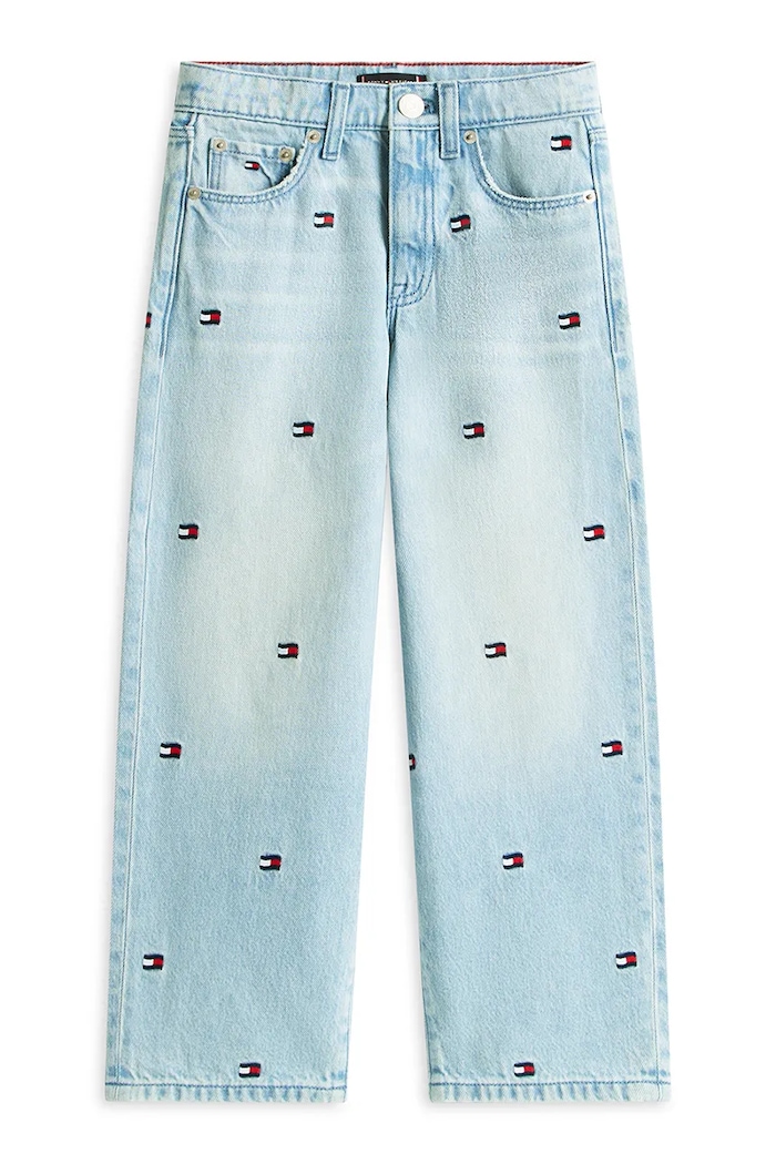 Tommy Hilfiger rifle detské BAGGY KB0KB10417.128.176.PPY2 modrá SS26