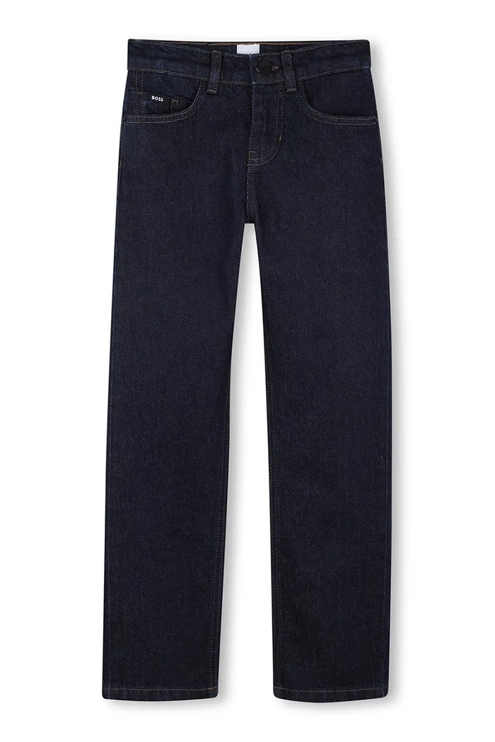 BOSS jeansy dziecięce J52919.162.174 niebieski SS26