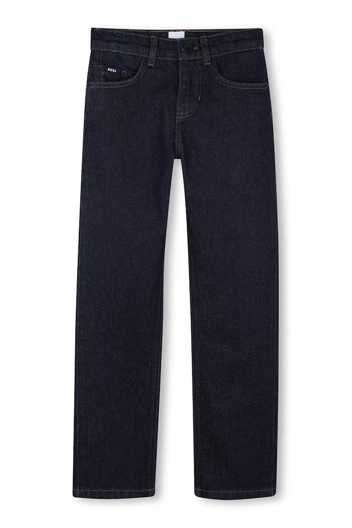 BOSS jeansy dziecięce J52919.162.174 niebieski SS26