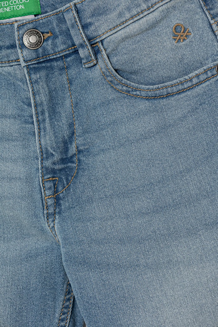 Chlapec United Colors of Benetton rifle slim fit detské 45ONCE02Y.G.Riproposto modrá