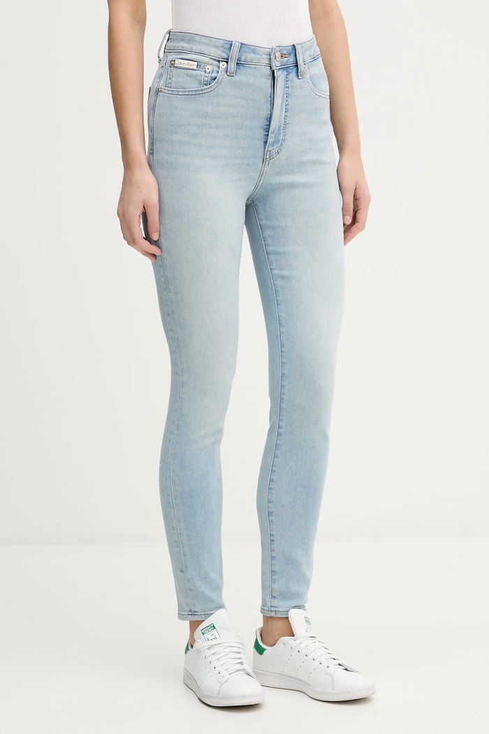 Τζιν παντελόνι Calvin Klein Jeans μπλε LV047E610G