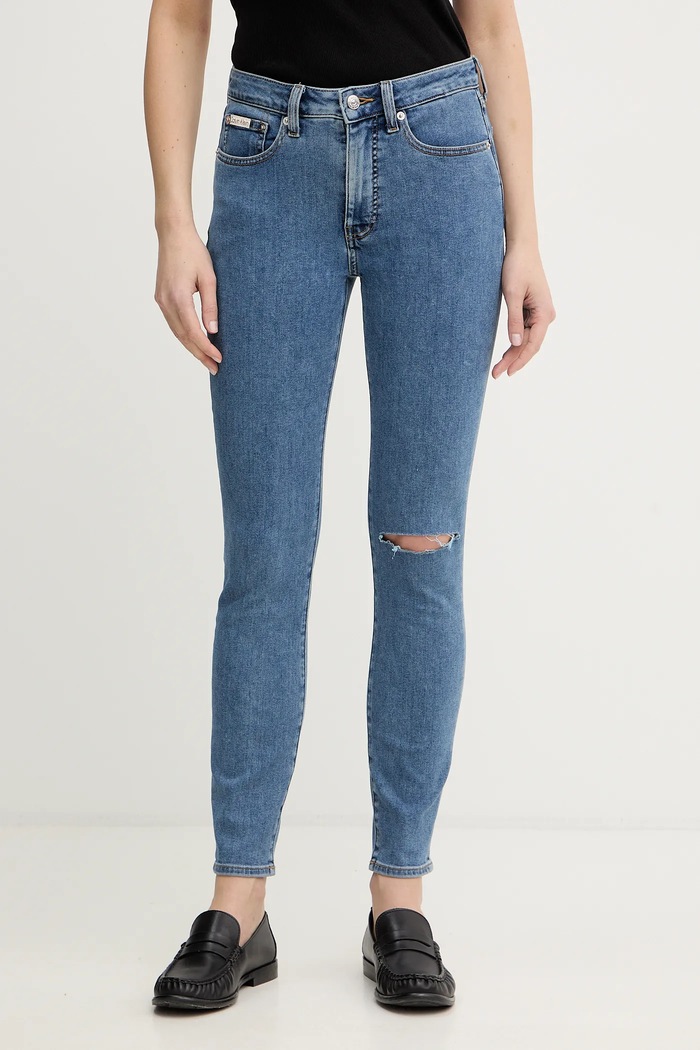Džíny Calvin Klein Jeans modrá LV047E616G