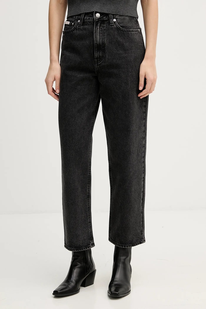 Дънки Calvin Klein Jeans черен LV047E627G