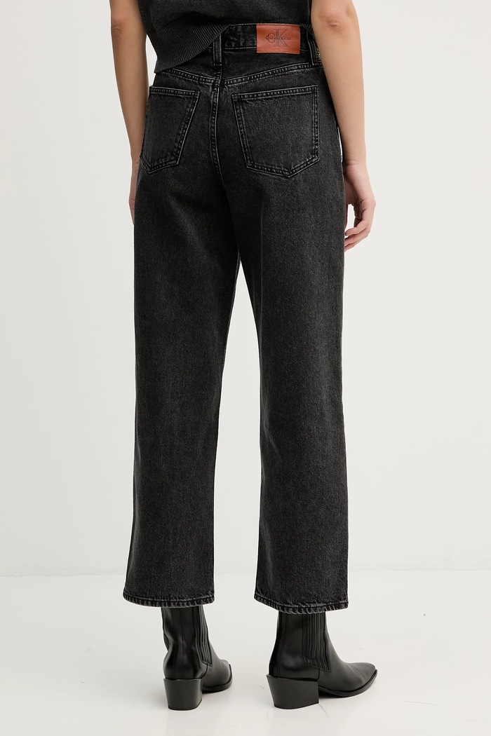 Дрехи Дънки Calvin Klein Jeans LV047E627G черен