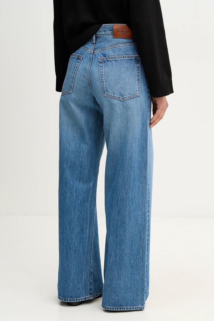 Oblačila Kavbojke Calvin Klein Jeans LV047E701G modra