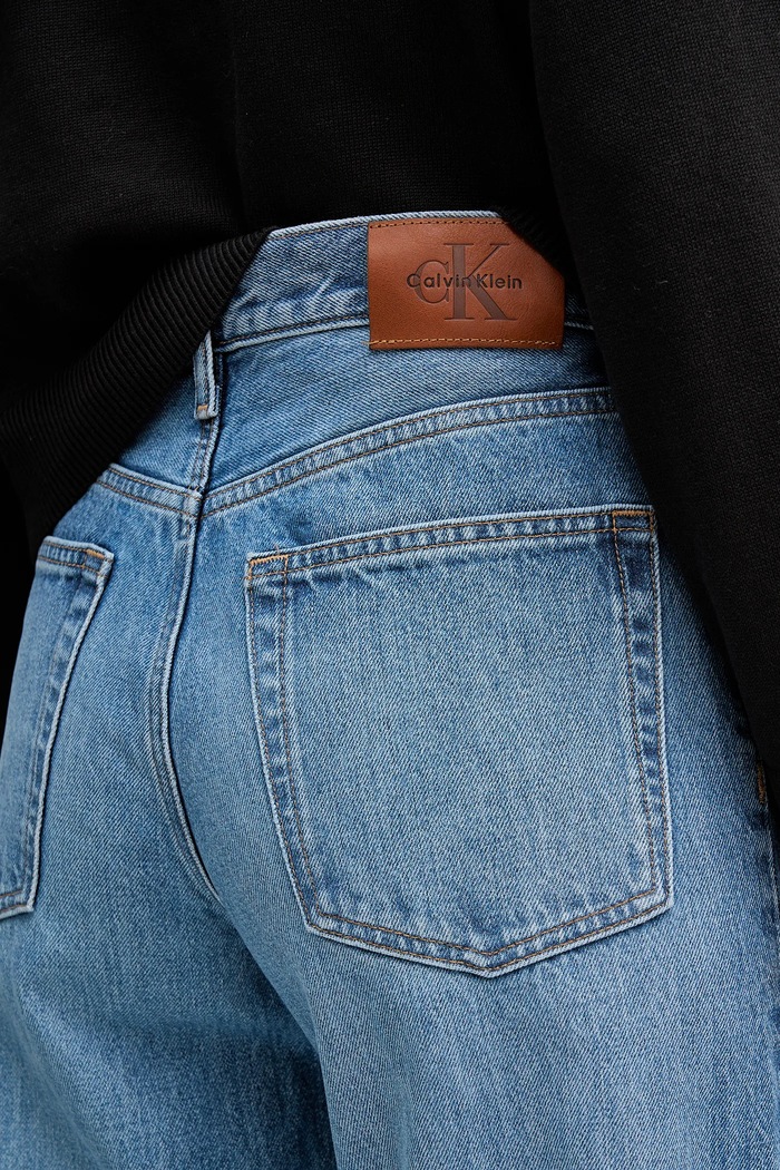 Kavbojke Calvin Klein Jeans modra LV047E701G
