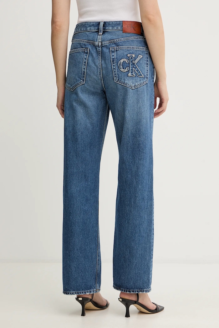 Oblečení Džíny Calvin Klein Jeans LV047E704G modrá