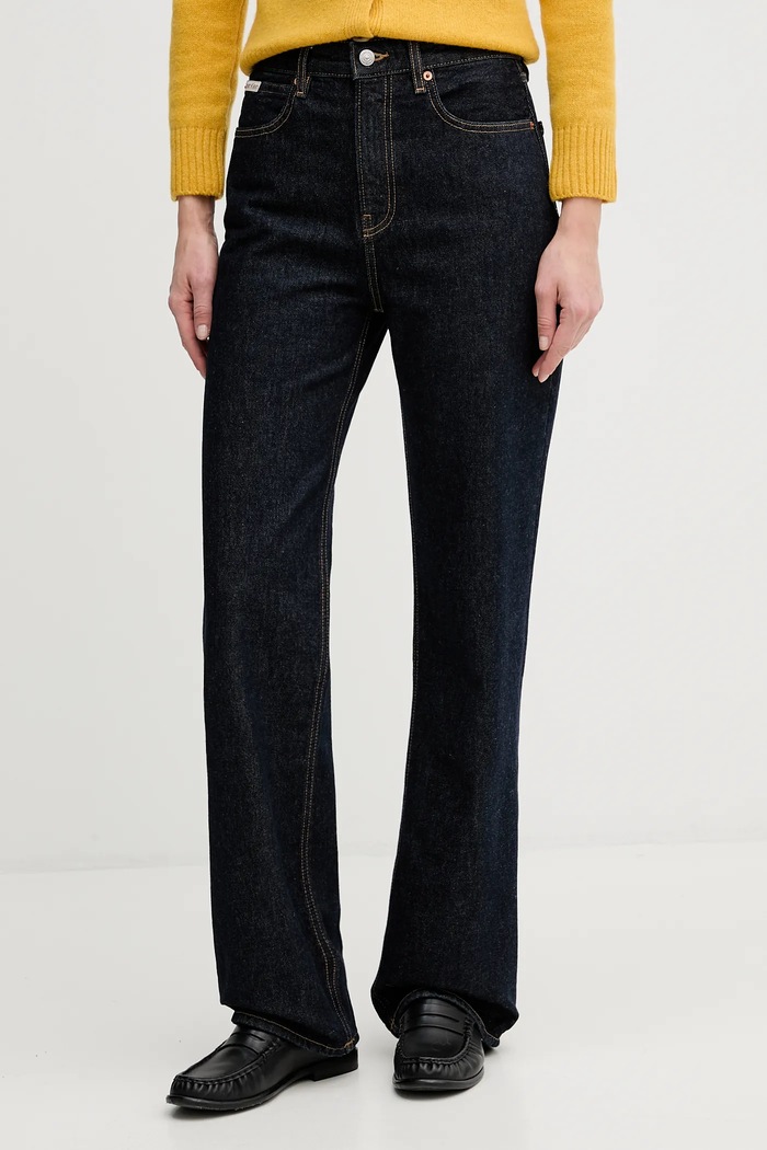 Džíny Calvin Klein Jeans námořnická modř LV047E707G