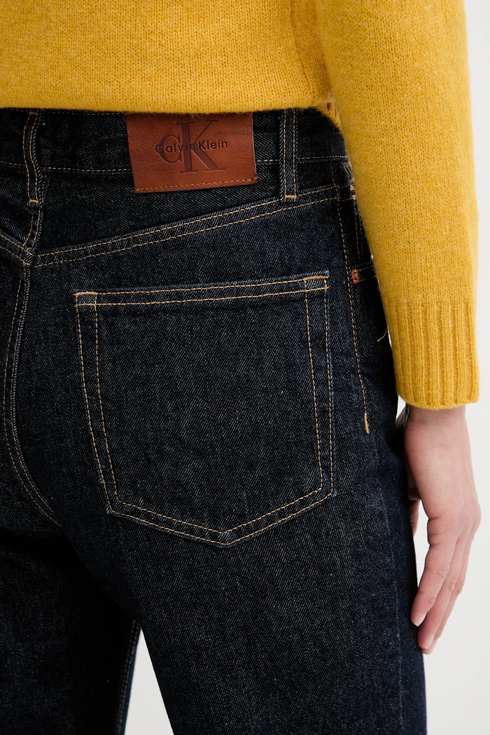 Džíny Calvin Klein Jeans námořnická modř LV047E707G