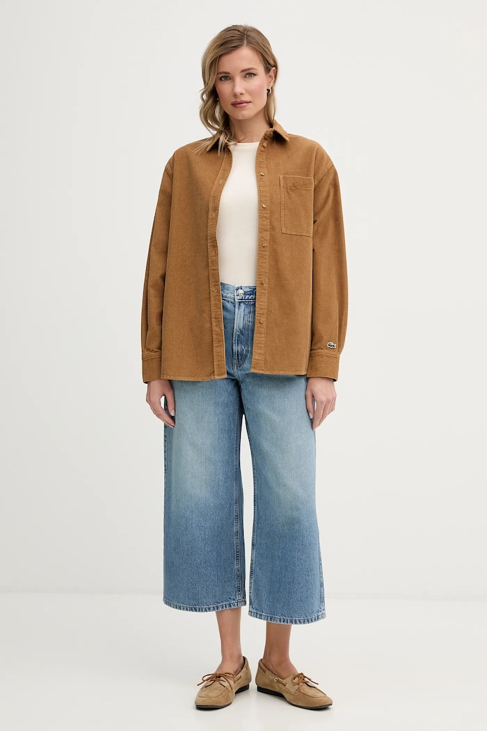 Rifle Calvin Klein Jeans LV047E722G modrá SS26