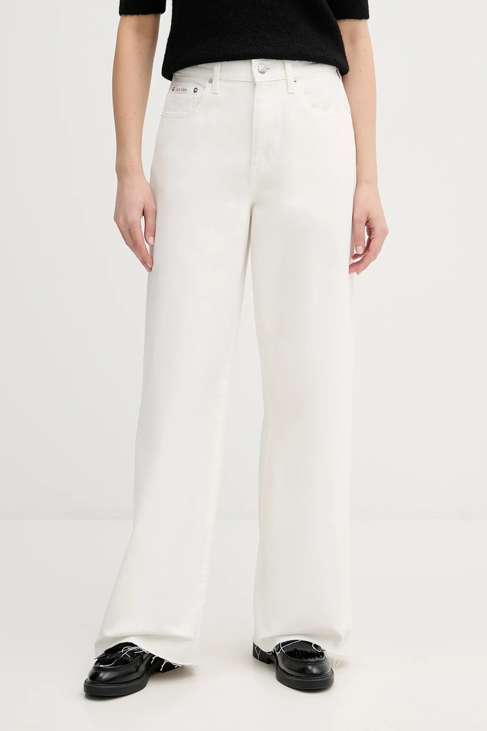 Calvin Klein Jeans farmer fehér LV047F733G