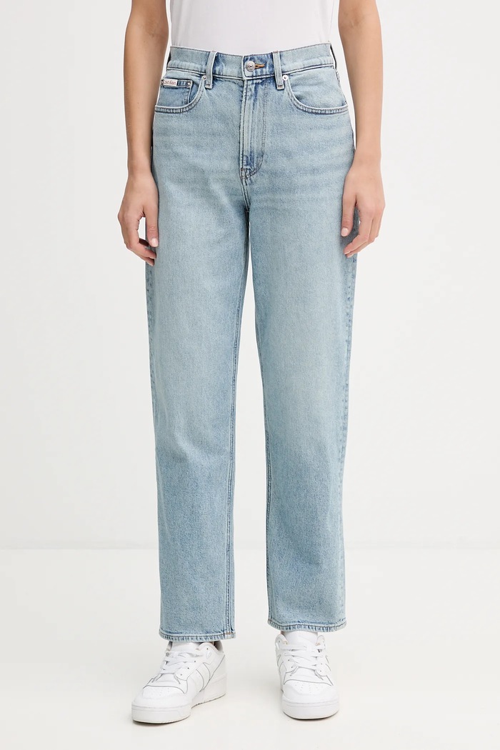 Τζιν παντελόνι Calvin Klein Jeans μπλε LV047E732G
