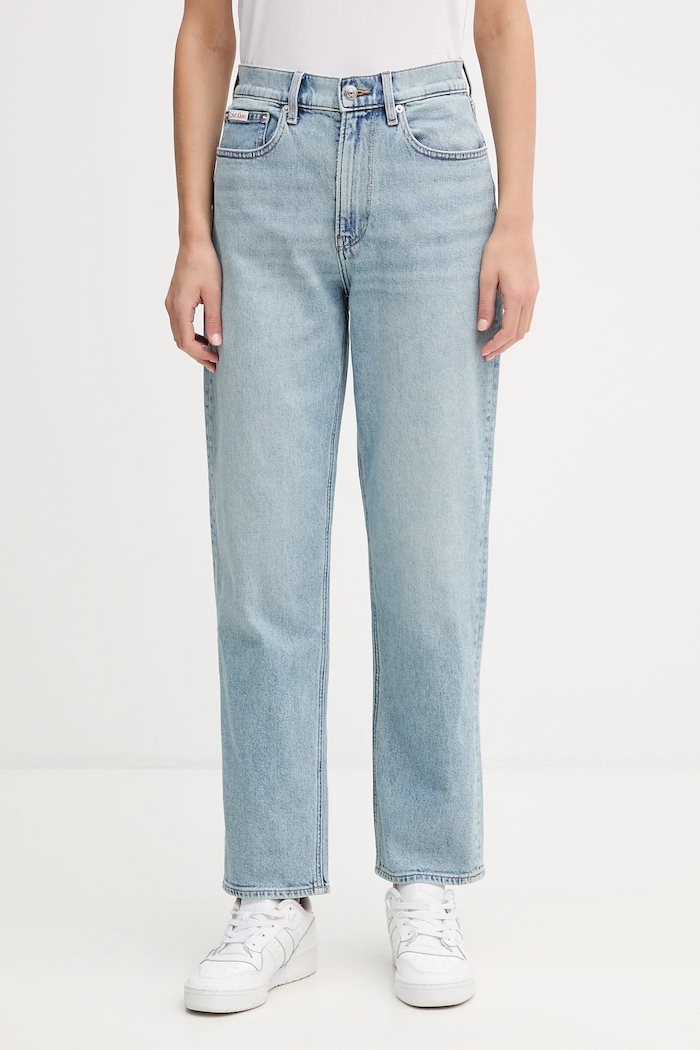 Τζιν παντελόνι Calvin Klein Jeans μπλε LV047E732G