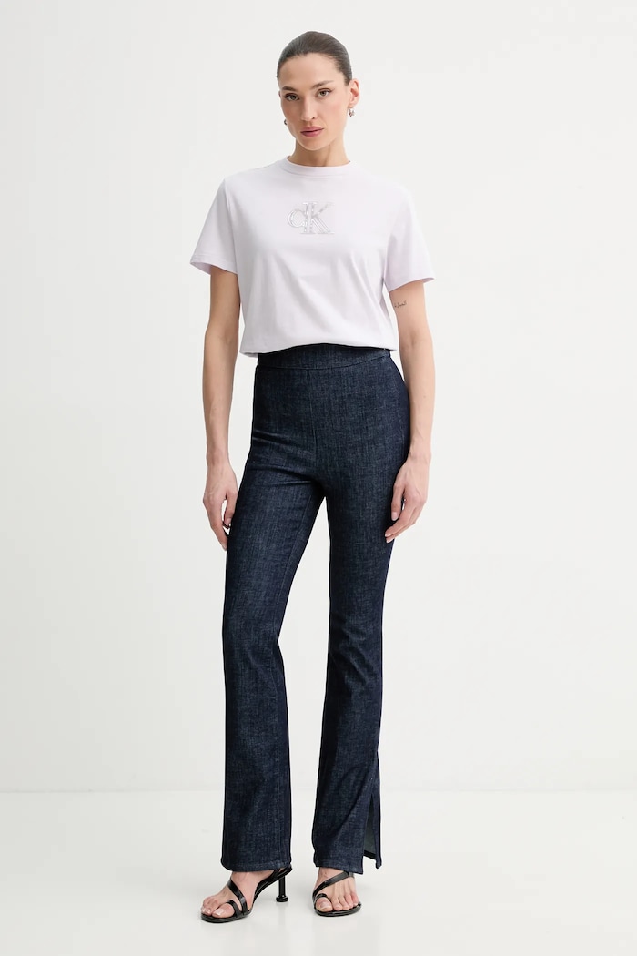 Rifle Calvin Klein Jeans LV047E749G tmavomodrá SS26