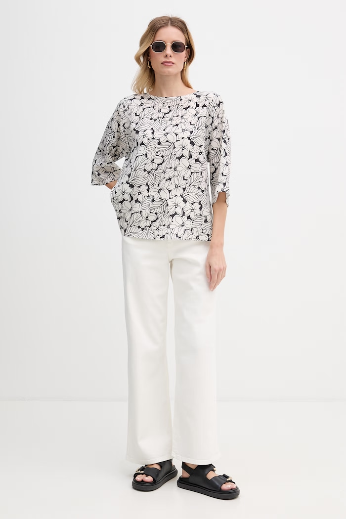 Weekend Max Mara jeans MEDINA 2615131051600 alb SS26