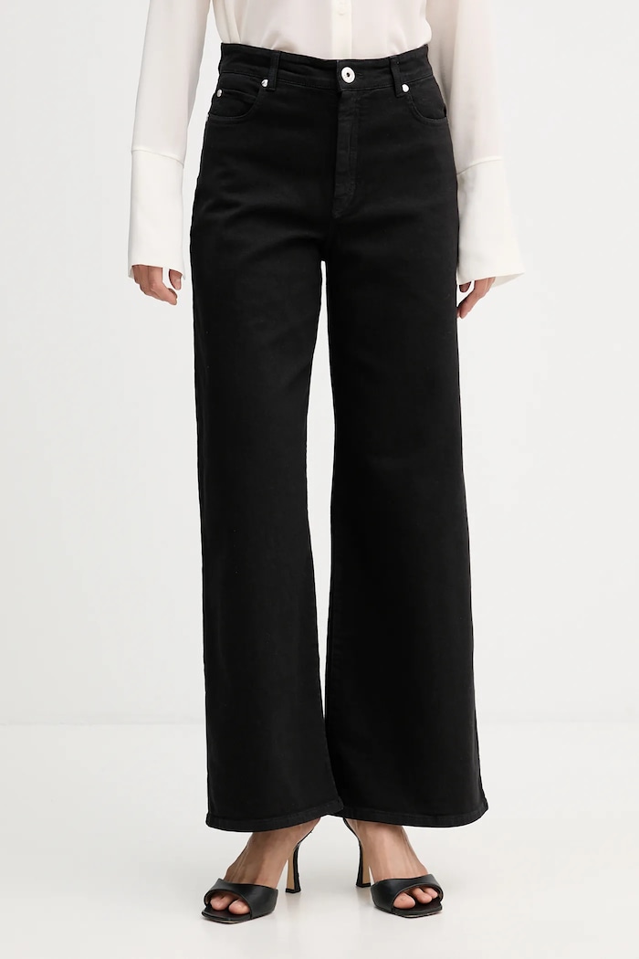 Weekend Max Mara jeansy MEDINA czarny 2615131051600