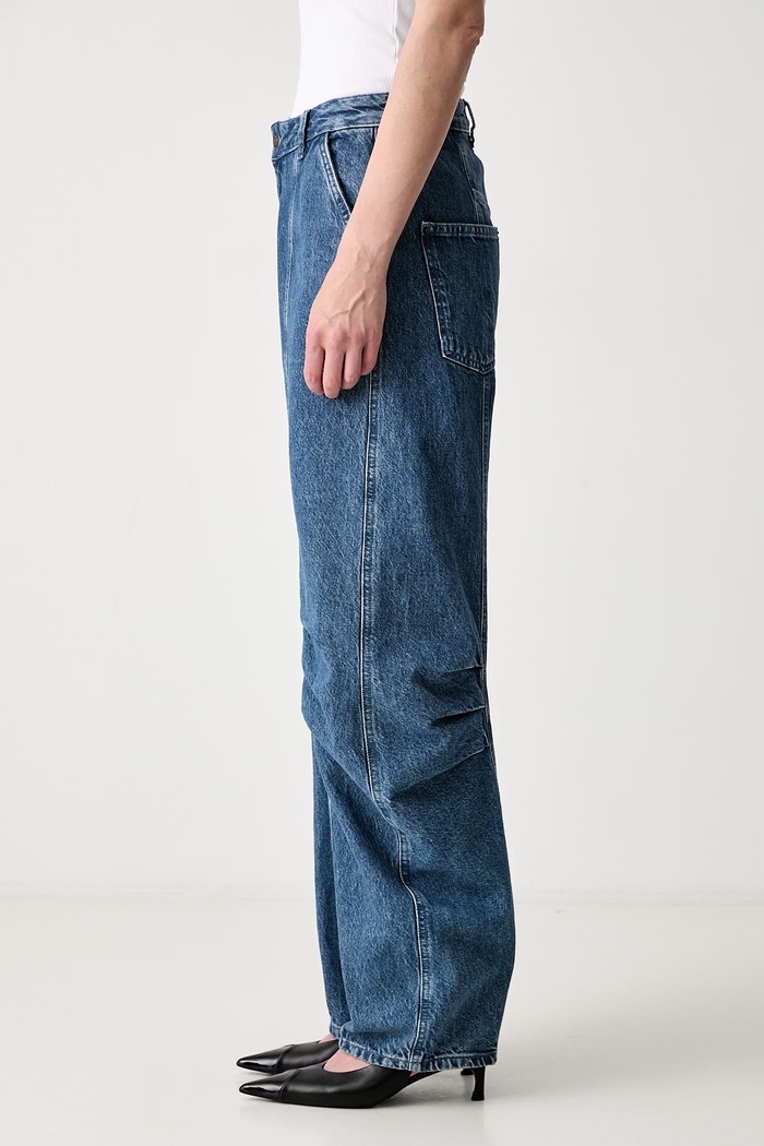 Rotate blugi relaxed fit pentru femei 1151711602 albastru SS26