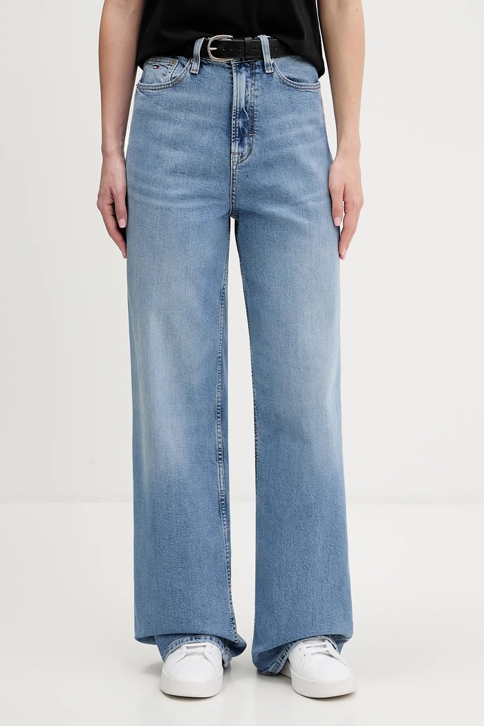 Džíny Tommy Jeans Planet friendly modrá DW0DW21985