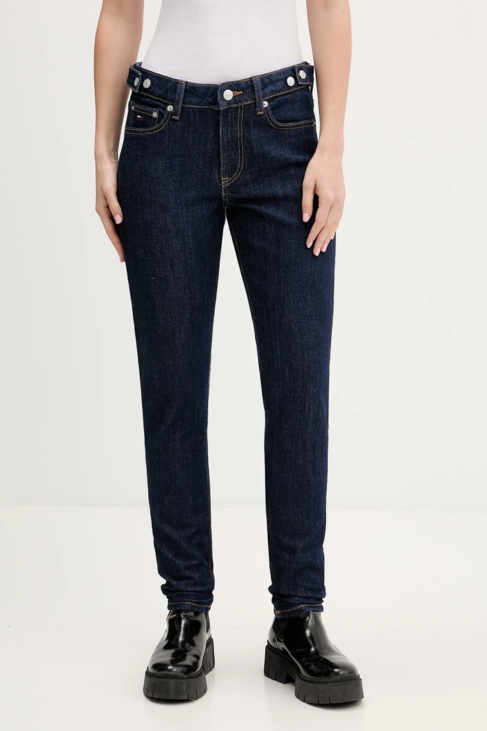 Τζιν παντελόνι Tommy Jeans Planet friendly σκούρο μπλε DW0DW22432