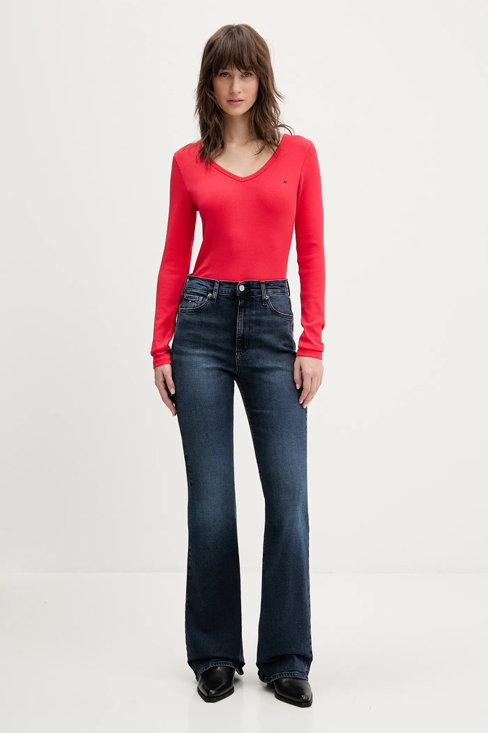 Τζιν παντελόνι Tommy Jeans DW0DW22454 σκούρο μπλε SS26