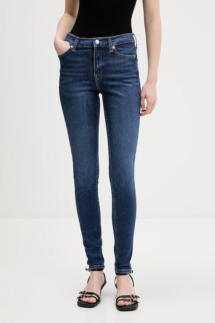 Τζιν παντελόνι Tommy Jeans Planet friendly σκούρο μπλε DW0DW22455