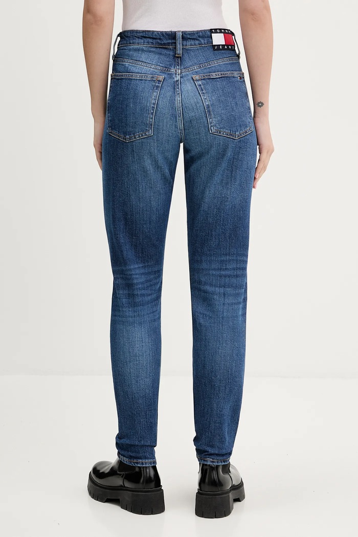 Ρούχα Τζιν παντελόνι Tommy Jeans DW0DW22457 σκούρο μπλε