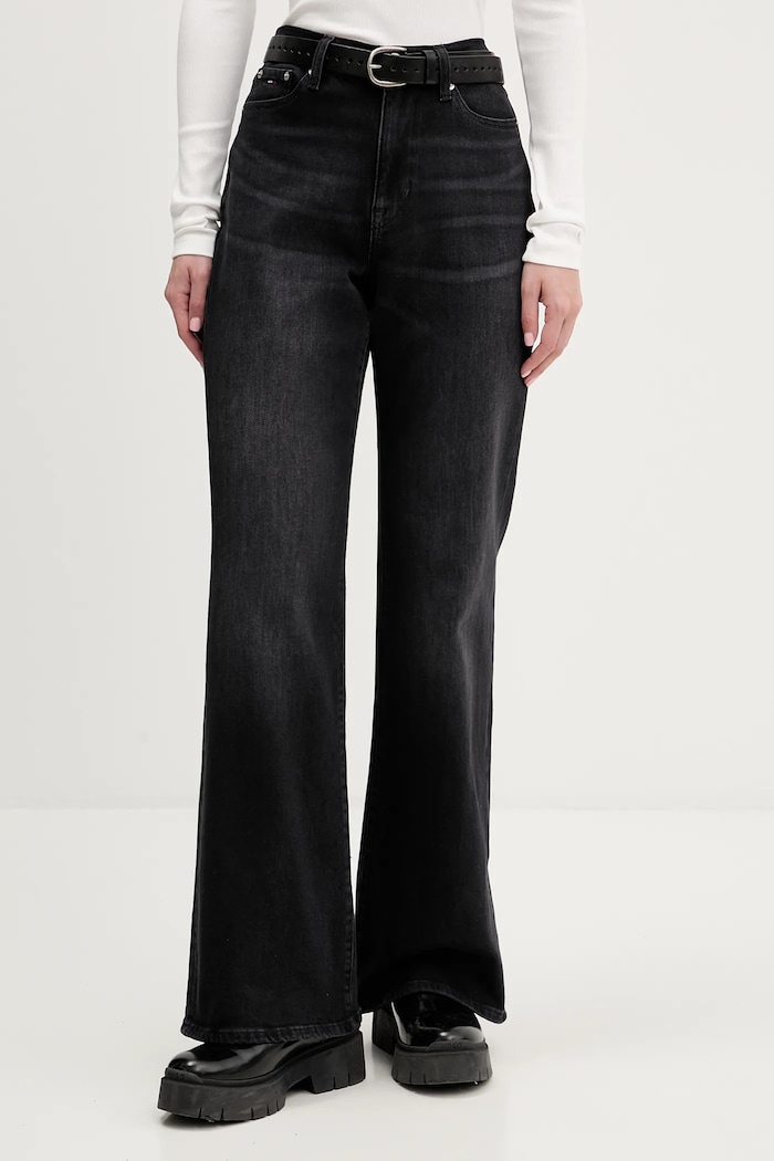 Džíny Tommy Jeans Planet friendly černá DW0DW22468