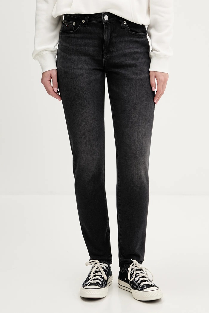 Džíny Tommy Jeans Planet friendly černá DW0DW22616