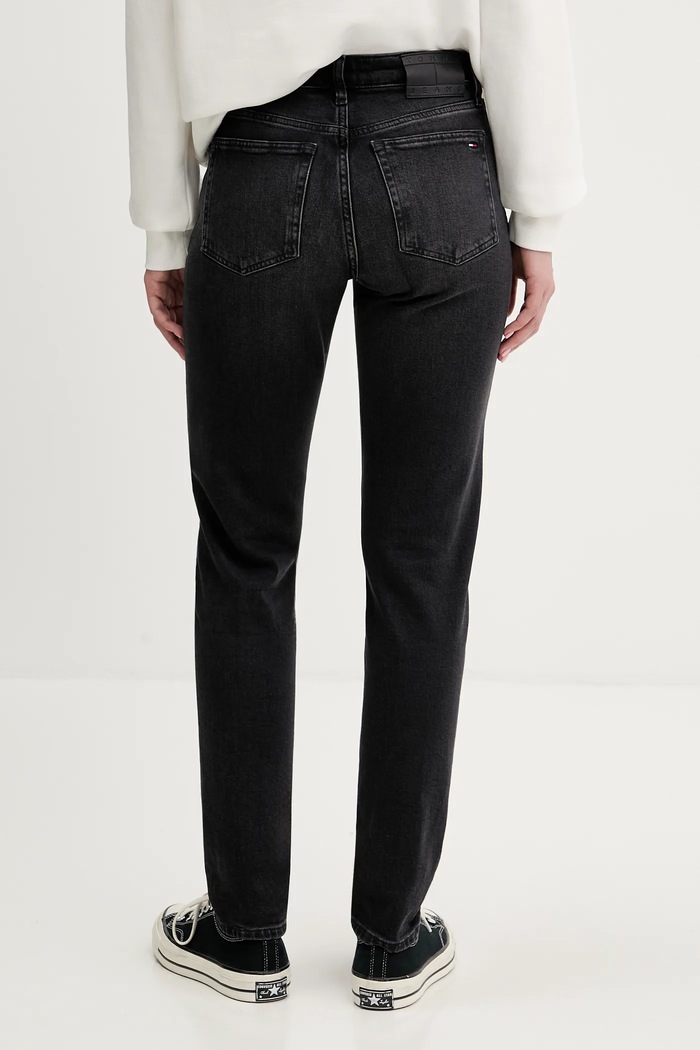Oblečení Džíny Tommy Jeans DW0DW22616 černá