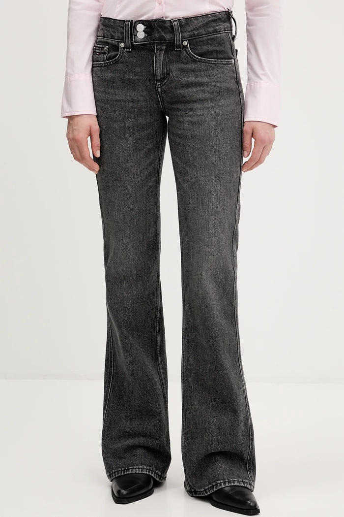 Дънки Tommy Jeans Planet friendly сив DW0DW22619