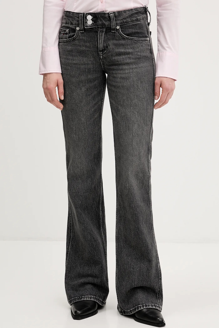 Дънки Tommy Jeans Planet friendly сив DW0DW22619