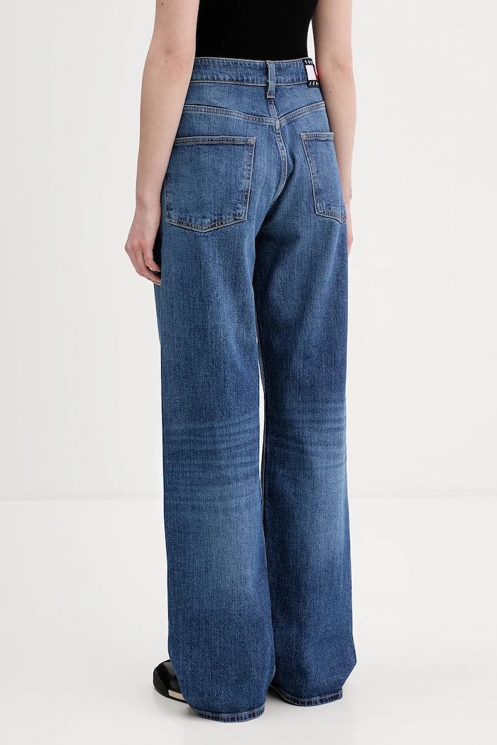 Ρούχα Τζιν παντελόνι Tommy Jeans DW0DW22624 σκούρο μπλε