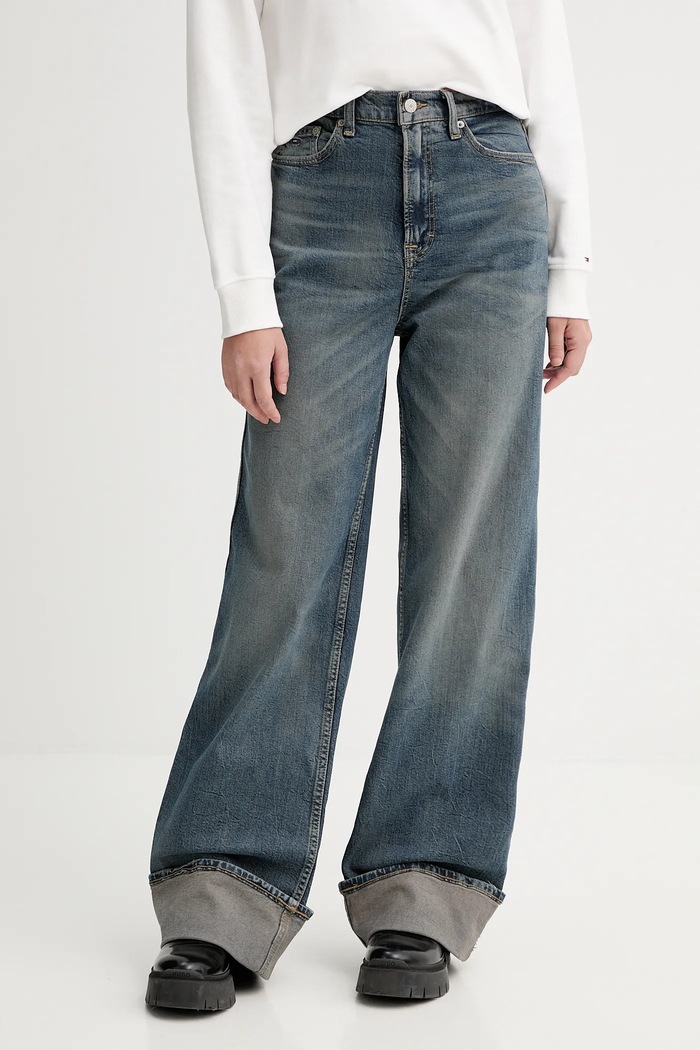 Tommy Jeans jeans Planet friendly bleumarin DW0DW22629