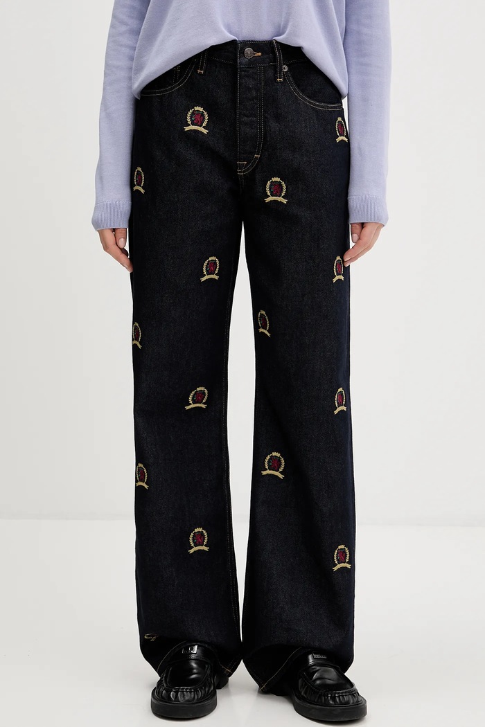 Džíny Tommy Jeans Planet friendly námořnická modř DW0DW22728