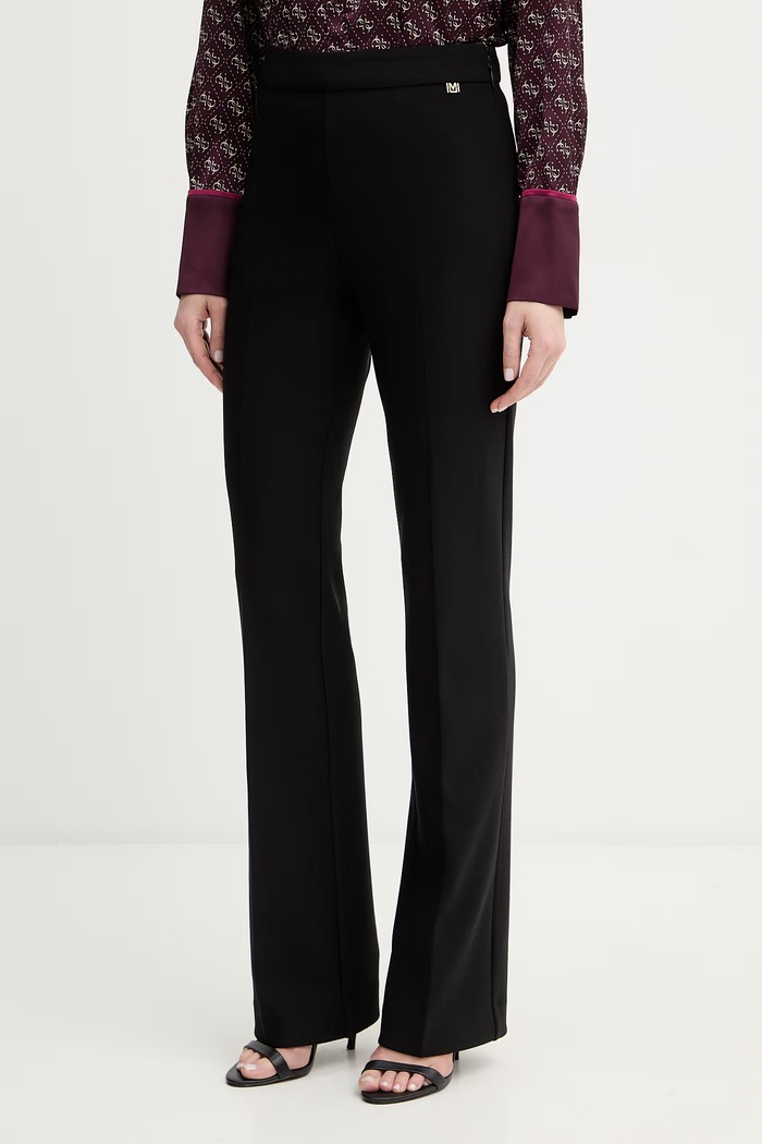 Marciano by Guess spodnie FRIDA z elastanem czarny 6RGB00.6302A