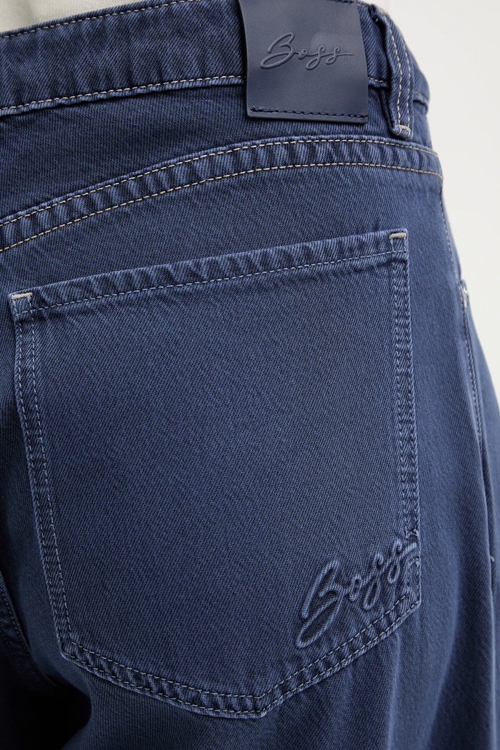 Τζιν παντελόνι BOSS Orange C SLOUCHY 2PL MR σκούρο μπλε 50552533