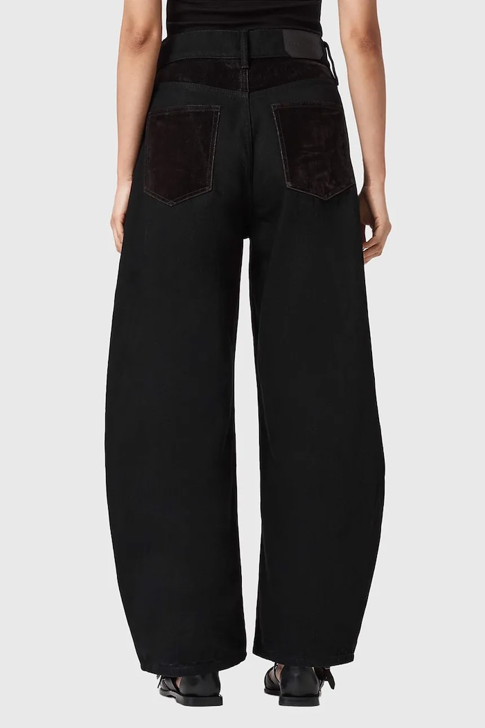 Rifle AllSaints W073ED čierna SS26