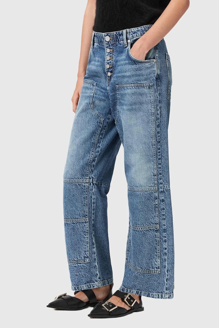 AllSaints jeans albastru W041EE