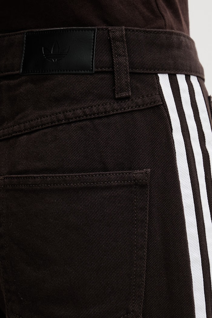adidas Originals дънки дамски Firebird кафяв KD2934