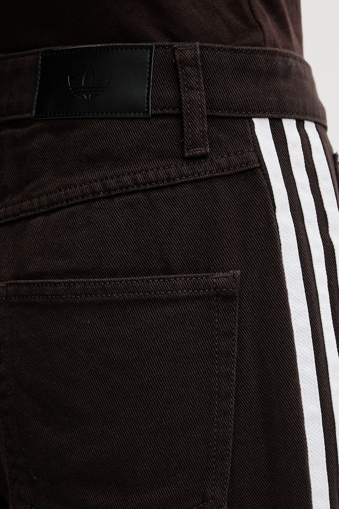 adidas Originals дънки дамски Firebird кафяв KD2934