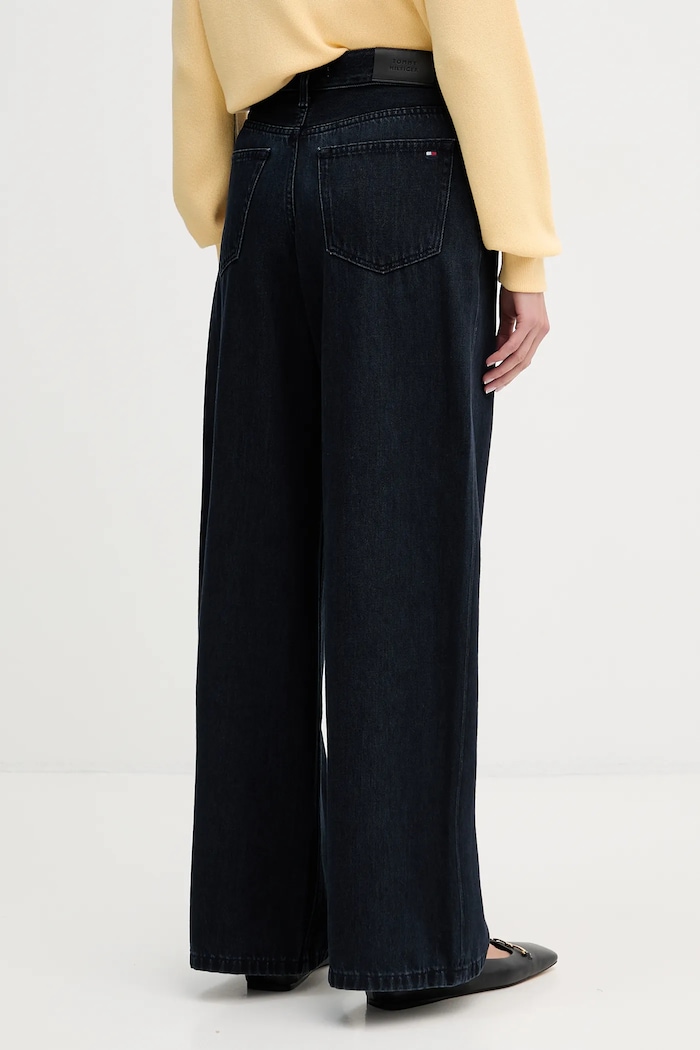 Oblačila Kavbojke Tommy Hilfiger WW0WW47680 mornarsko modra