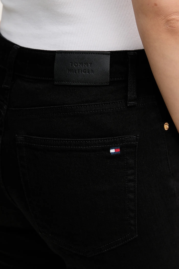 Tommy Hilfiger jeans negru WW0WW48798