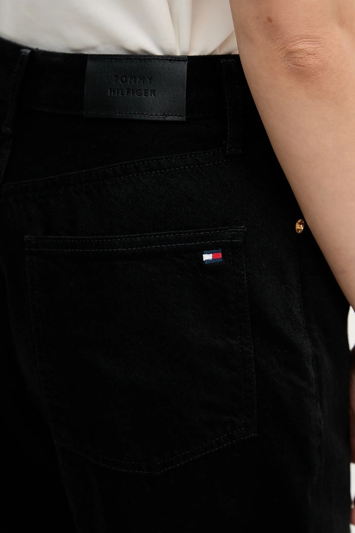 Tommy Hilfiger jeans negru WW0WW50531