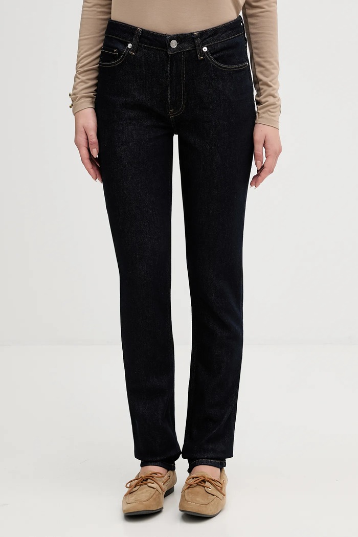 Džíny Tommy Hilfiger Planet friendly námořnická modř WW0WW47685