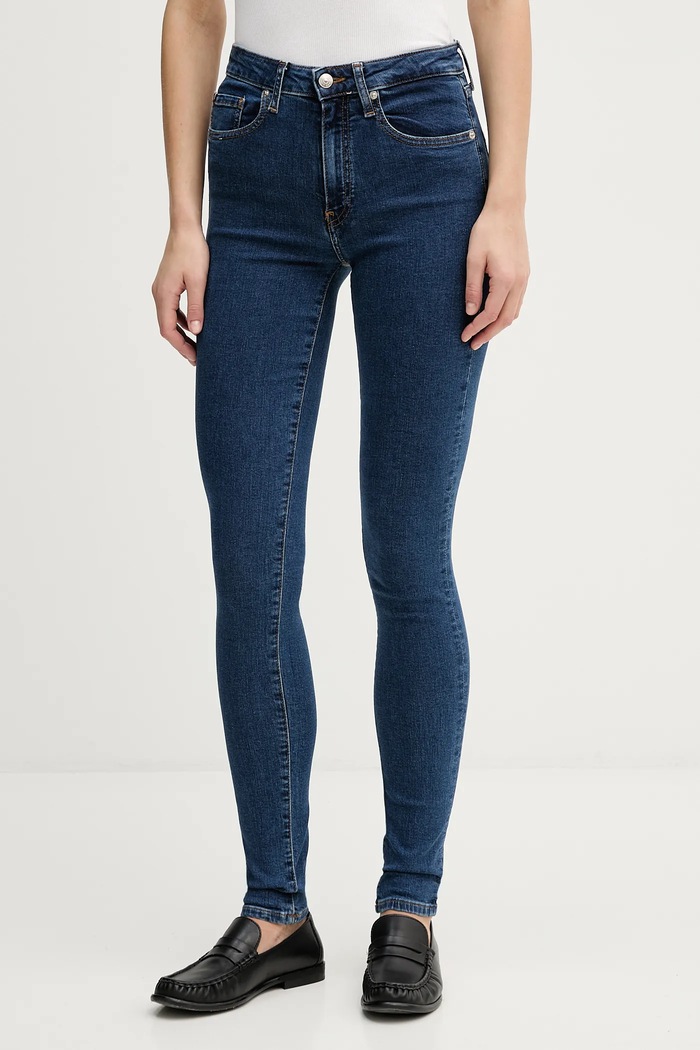 Džíny Tommy Hilfiger Planet friendly námořnická modř WW0WW47689