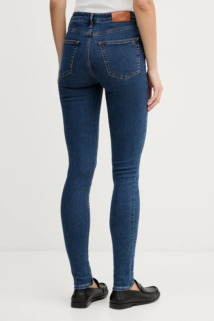 Oblečení Džíny Tommy Hilfiger WW0WW47689 námořnická modř