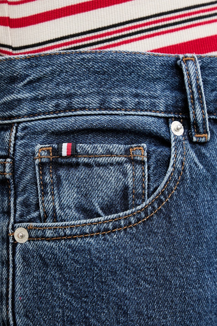 Τζιν παντελόνι Tommy Hilfiger σκούρο μπλε WW0WW47695