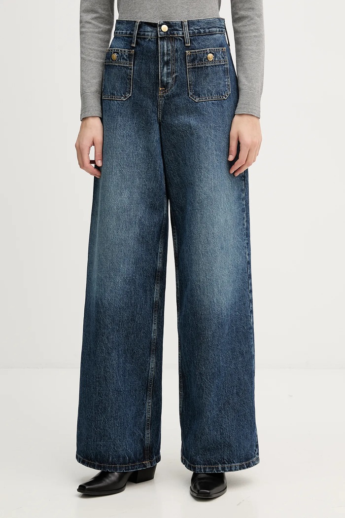 Rifle Tommy Hilfiger Planet friendly modrá WW0WW49387