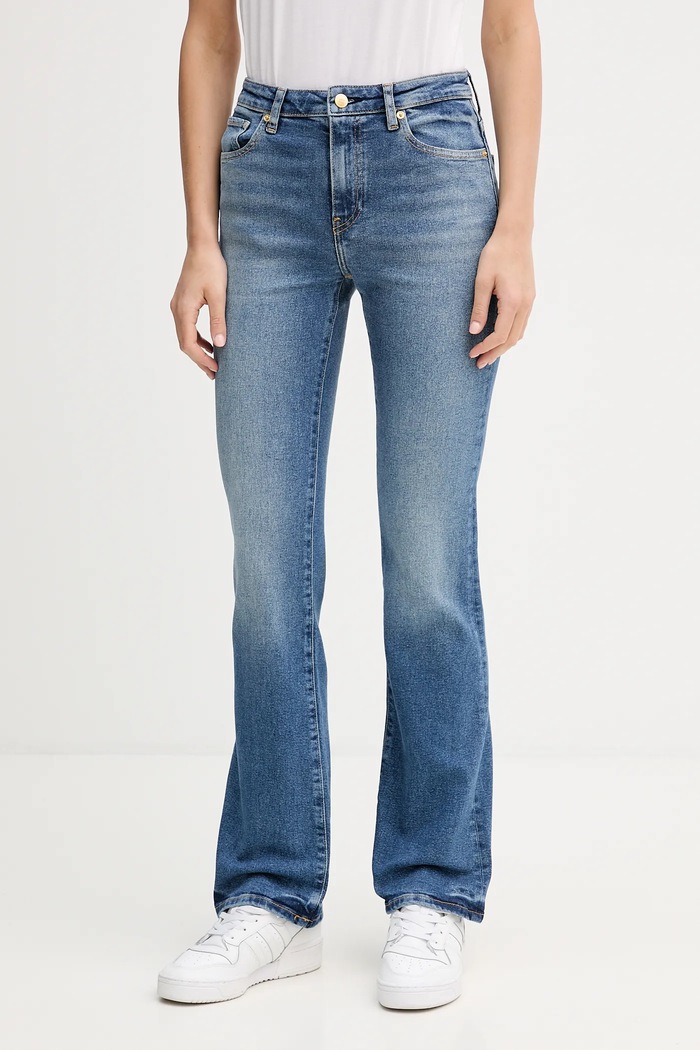 Kavbojke Tommy Hilfiger modra WW0WW47701