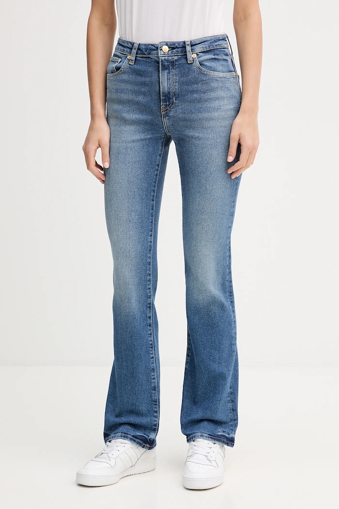 Kavbojke Tommy Hilfiger modra WW0WW47701